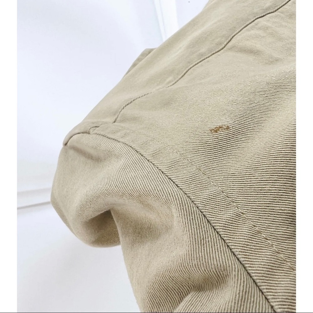 NWT Polo Ralph Lauren Sz 8 Beige Utility Military Shirt Dress Button Front NEW - Picture 8 of 13